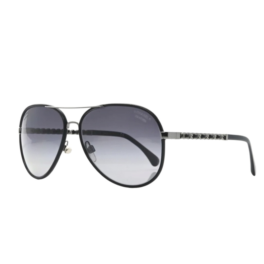 Chanel Chain Aviator Sunglasses - Picture 2 of 8